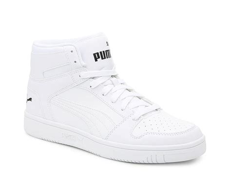 puma aristocrat white high top.